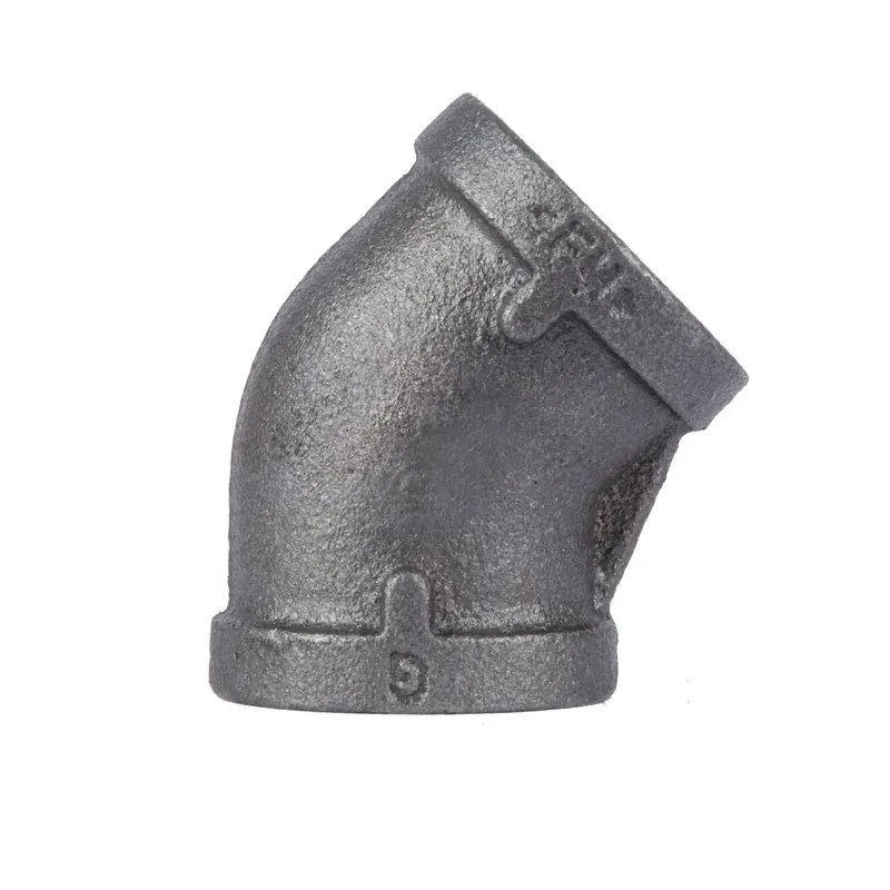 1/8 In. Fip Black Malleable Iron 45 Degree Elbow - Model 310ue45-18