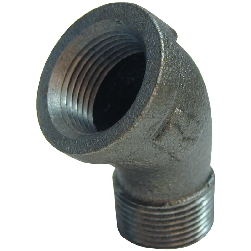 1 Inch 45 Degree Malleable Black Iron Street Elbow Fitting