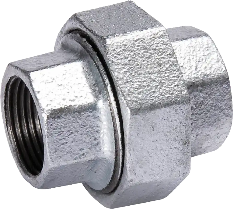 1-1/2 In. X 1-1/2 In. Fpt Malleable Iron Galvanized Union