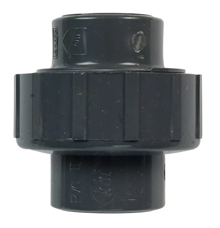 Schedule 80 1/2 In. Fpt X 1/2 In. Fpt Pvc Union - Durable And Reliable