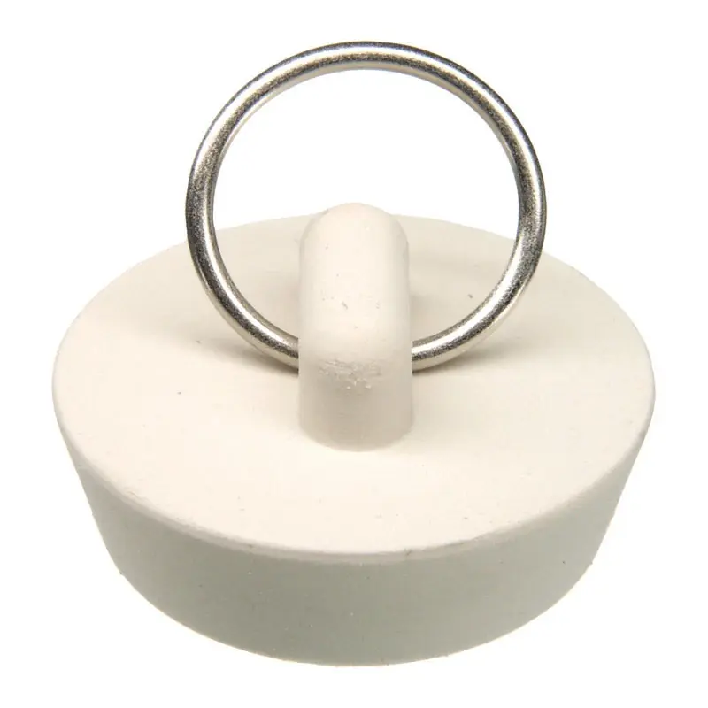 Danco 1-1/4 In. White Rubber Sink Stopper
