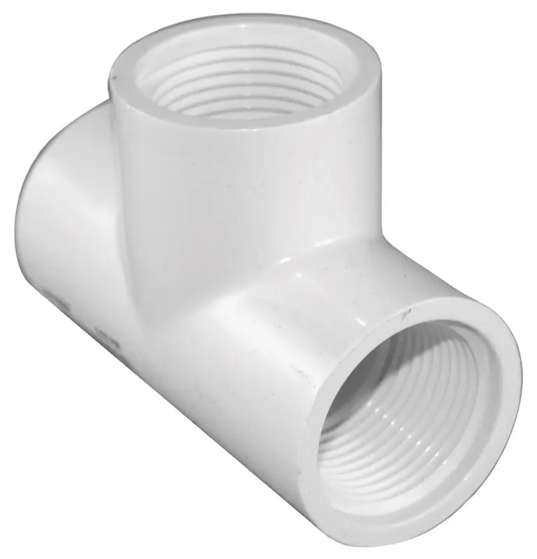 Charlotte Pipe Schedule 40 3/4 In. FPT X 3/4 In. D FPT PVC Threaded Tee 1 Pk