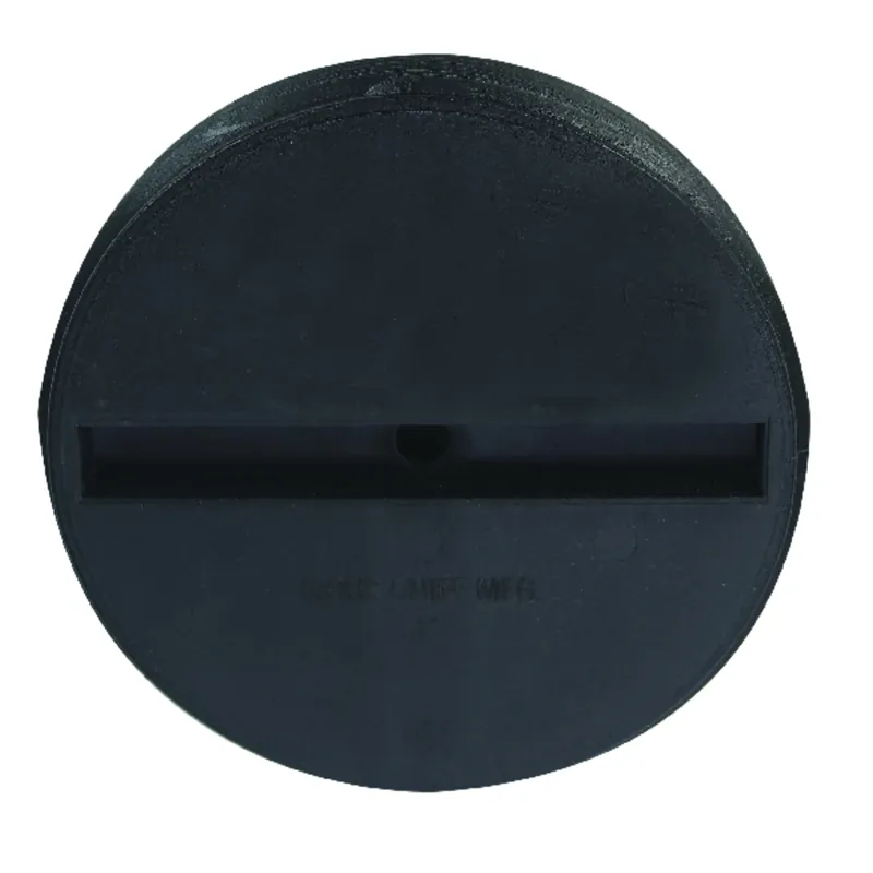 4 In. Mpt X 4 In. D Mpt Abs Threaded Plug - Durable And Acid Resistant
