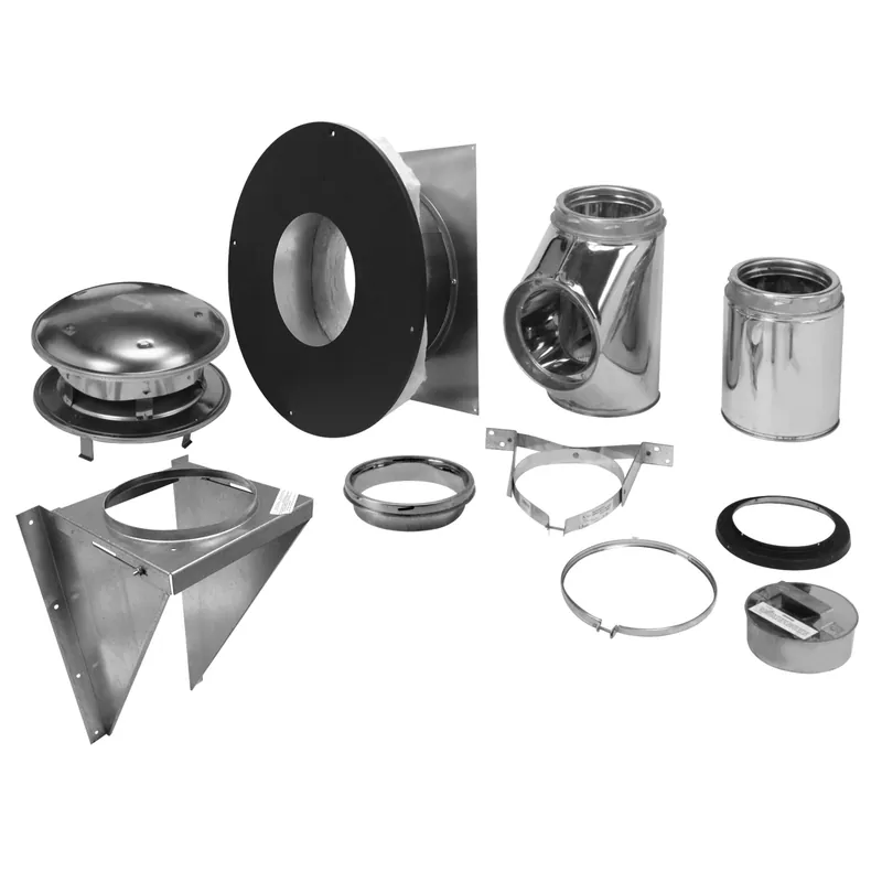 Sure-Temp 6-Inch Thru-the-Wall Support Kit