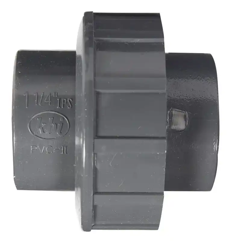 1-1/4 In. Schedule 80 Pvc Slip X Slip Union With Epdm O-ring