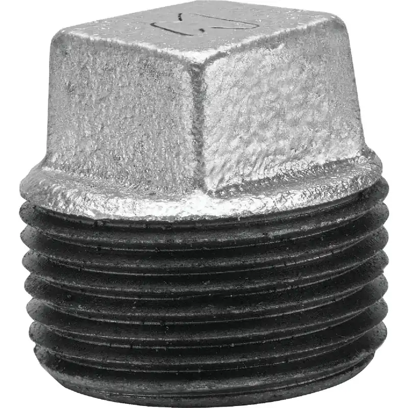 Galvanized Pipe Plug, 3/4 In.