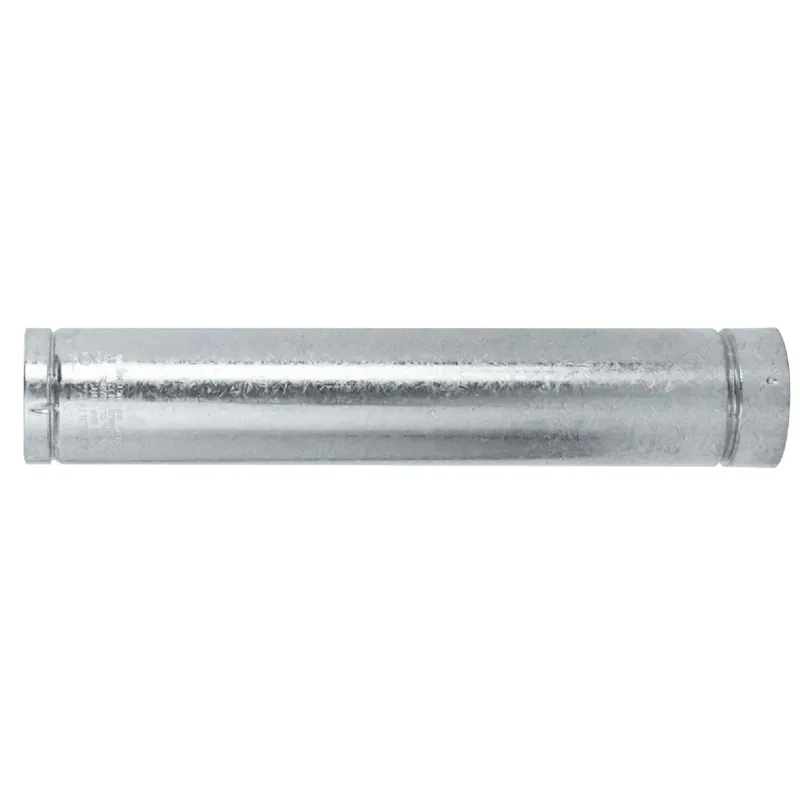 Selkirk 4 In. D X 18 In. L Aluminum Round Gas Vent Pipe