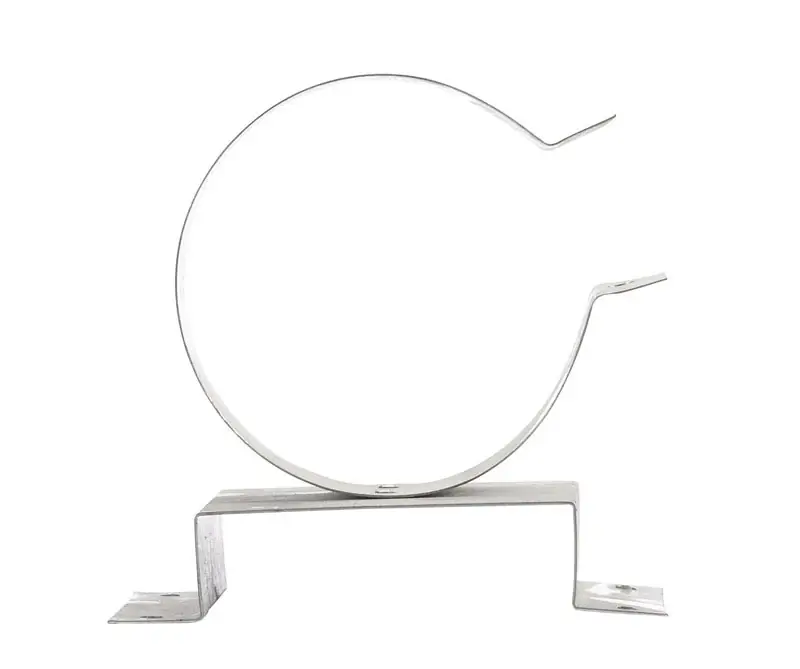 3 In. Aluminum/galvanized Steel Band Wall Bunt - Model 103430