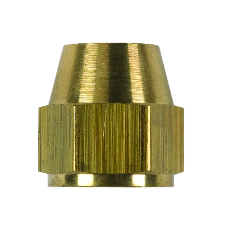 1/4 In. Brass Flare Nut - Model 41151 - Durable Plumbing Fitting