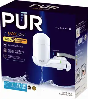 Faucet-mount Water Filter System With Maxion Technology, 2-stage Filtration