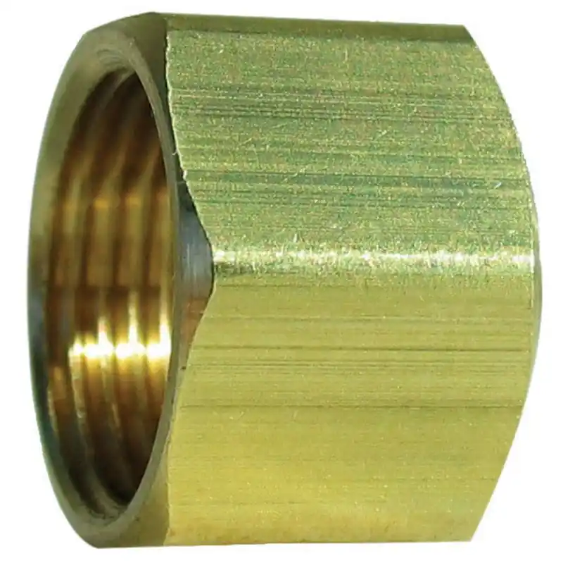 1/4 In. Compression X 1/4 In. D Compression Brass Nut - Model 41222