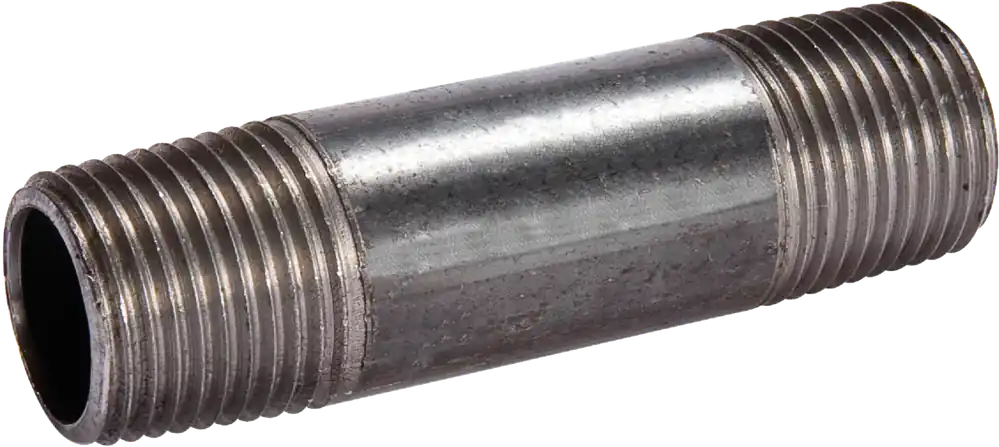 1/2 In. X 7 In. Schedule 40 Steel Black Iron Nipple Fitting