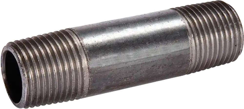 3/4 In. X 12 In. Schedule 40 Steel Black Iron Nipple Fitting