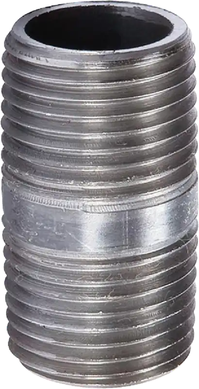 2 Inch X Close Schedule 40 Steel Black Iron Nipple Pipe Fitting