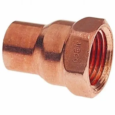 W61263 1 Inch Copper Female Adapter For Plumbing Applications