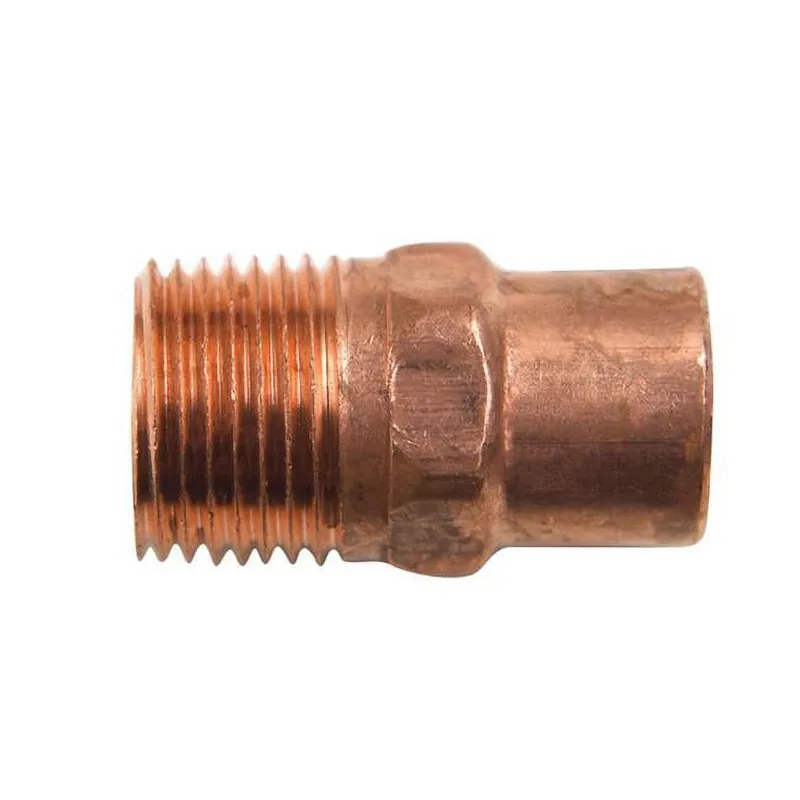 NIBCO 3/8 In. Copper X 3/8 In. D MIP Copper Pipe Adapter 1 Pk