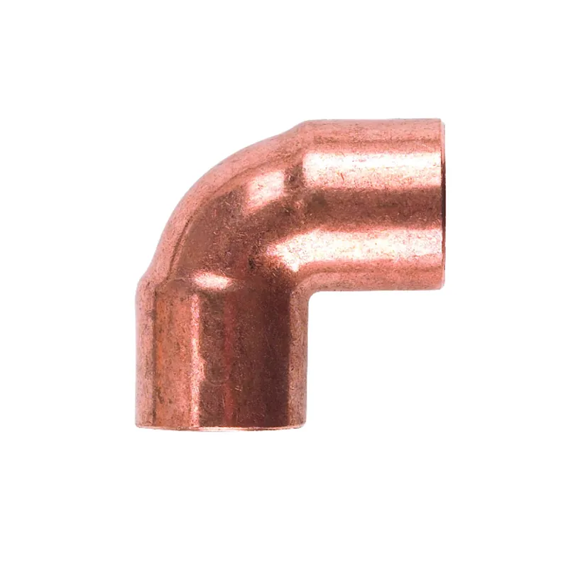 NIBCO 3/8 In. Sweat X 3/8 In. D Sweat Copper 90 Degree Elbow 1 Pk
