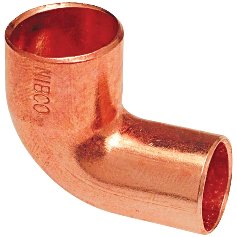 NIBCO 3/8 In. Sweat X 3/8 In. D Sweat Copper Street Elbow 1 Pk