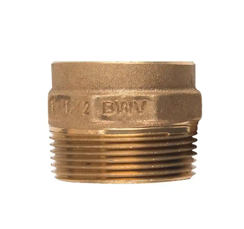 Male Adapter Copper Pipe Fitting, 1-1/2 In. CxM