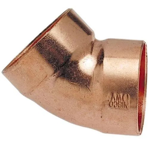 NIBCO 1-1/2 In. Sweat X 1-1/2 In. D Sweat Copper 45 Degree Elbow 1 Pk