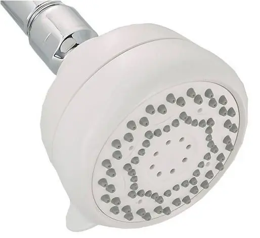 75760wh White Multi-function Shower Head With 7 Spray Settings And Touch Clean Technology