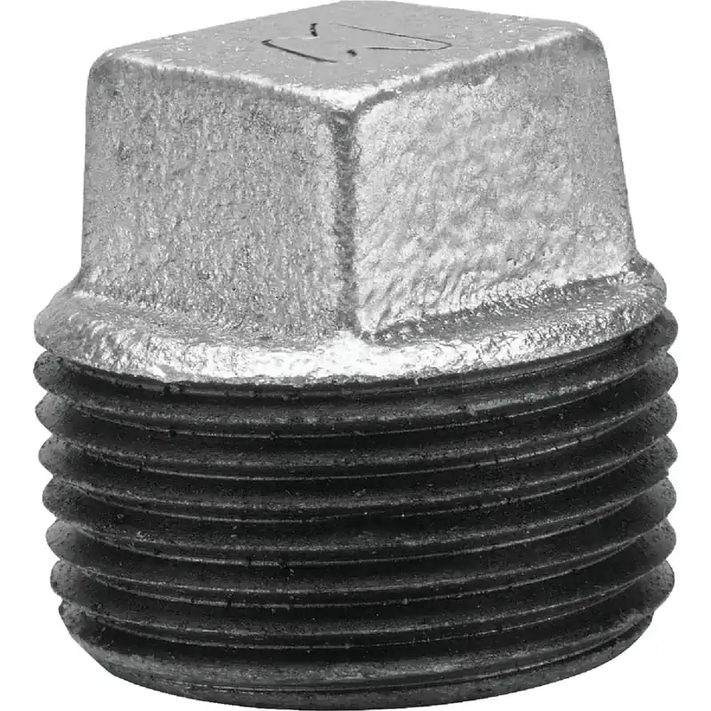Galvanized Pipe Plug, 1-1/4 In.