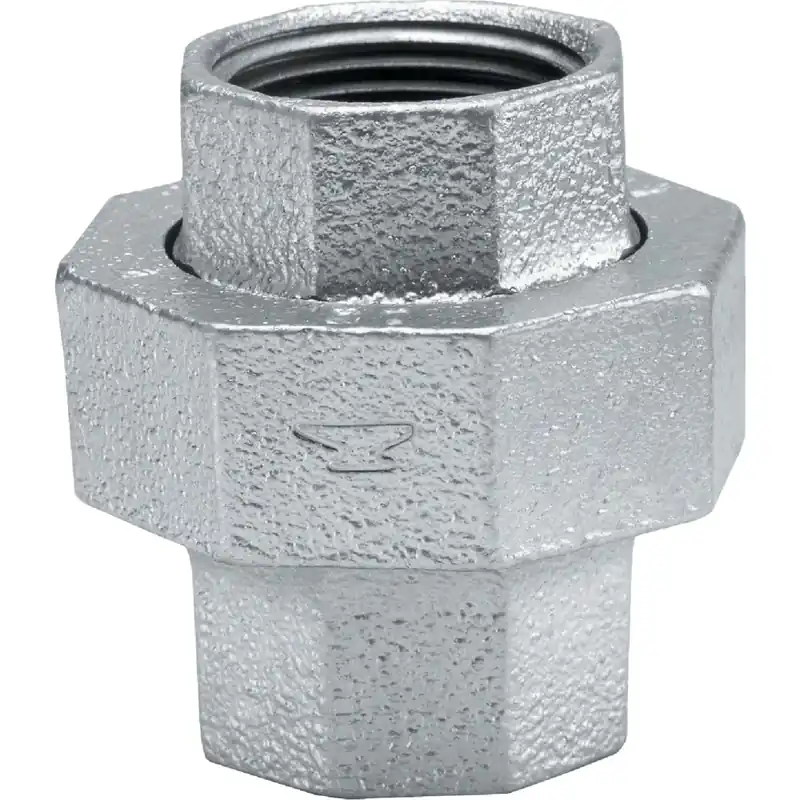 Galvanized Pipe Union, 150 , 1/4 In.