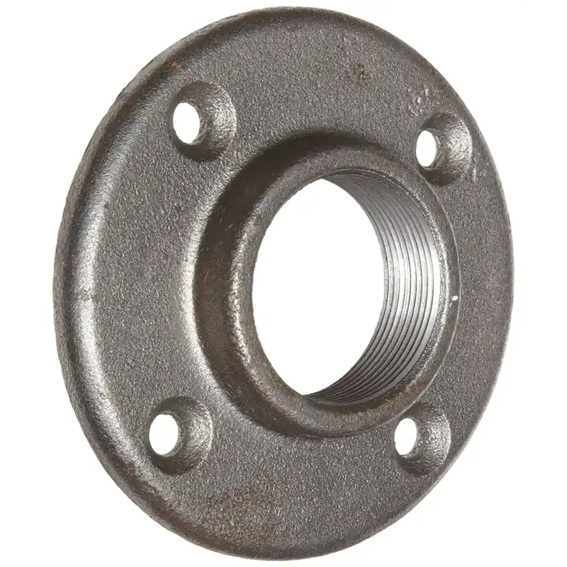 Black Pipe Floor Flange, 1 In.