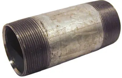 1/8 X 2-1/2 Inch Galvanized Steel Pipe Nipple - Schedule 40