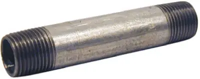 Galvanized Pipe Nipple 1/2" X 3-1/2" (Pack Of 6)
