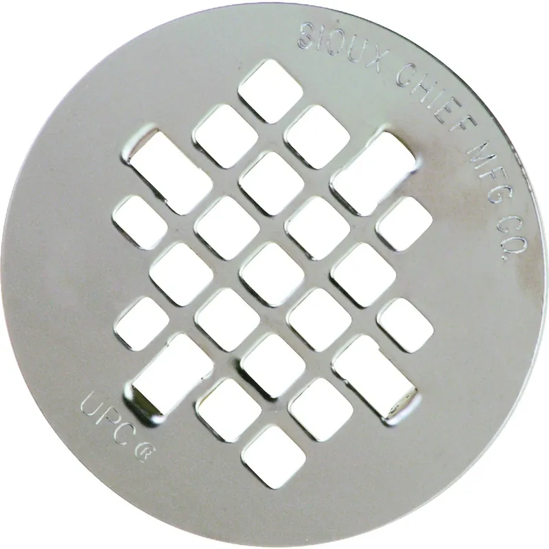 4-1/4 In. Stainless Steel Snap-in Shower Drain Strainer Model 827-2spk1