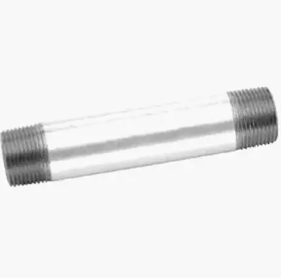1/2 Inch X 9 Inch Galvanized Pipe Nipple - Durable And Versatile