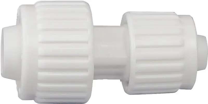 PEX Pipe Coupling, 3/8 X 3/8 In.