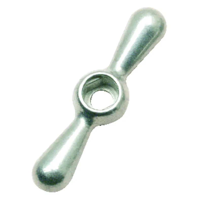 Chrome Outdoor Faucet Handles - Durable Cast Metal Tee Handle With Square Broach
