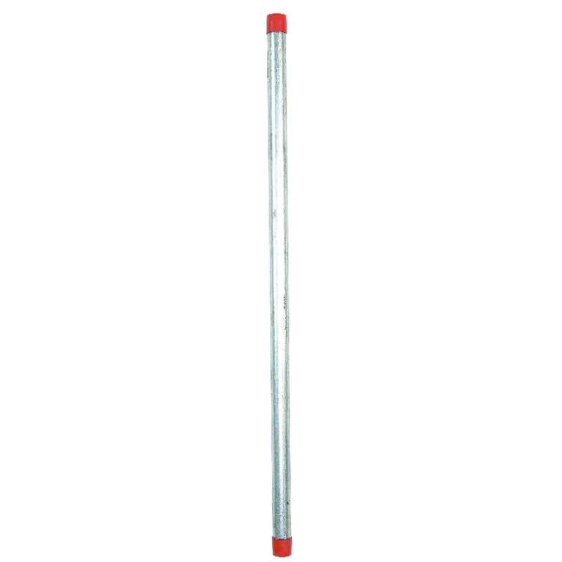 Galvanized Steel Pipe, 1/2 X 24 In.
