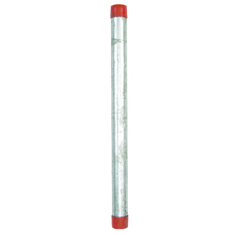 1 In. X 18 In. Carbon Steel Threaded Galvanized Pipe - Schedule 40