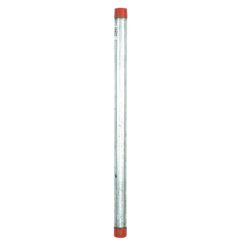 1 In. X 24 In. Carbon Steel Threaded Galvanized Pipe - Schedule 40