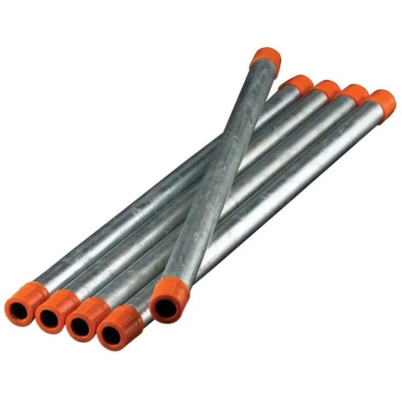 1 In. X 36 In. Carbon Steel Threaded Galvanized Pipe - Schedule 40