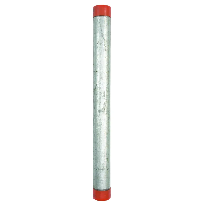 1-1/4 In. X 18 In. Carbon Steel Threaded Galvanized Pipe
