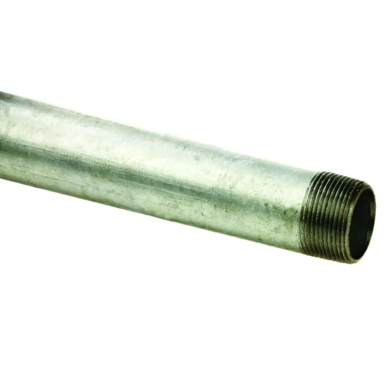 1-1/4 In. X 60 In. Carbon Steel Threaded Galvanized Pipe