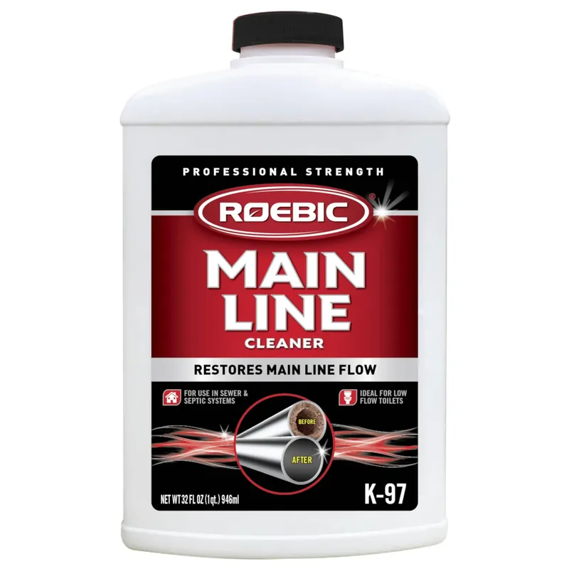Main Line Sewer/Septic Cleaner, 32 Oz.