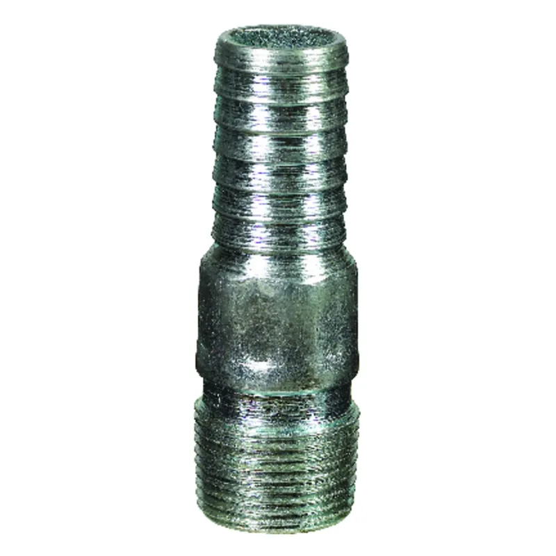 3/4 In. Barb X 3/4 In. D Mpt Galvanized Steel Adapter Fitting