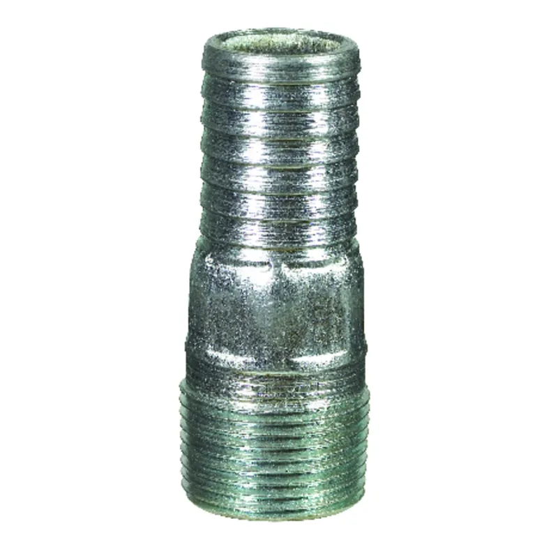 1 In. Barb X 1 In. D Mpt Galvanized Steel Adapter - Durable And Reliable
