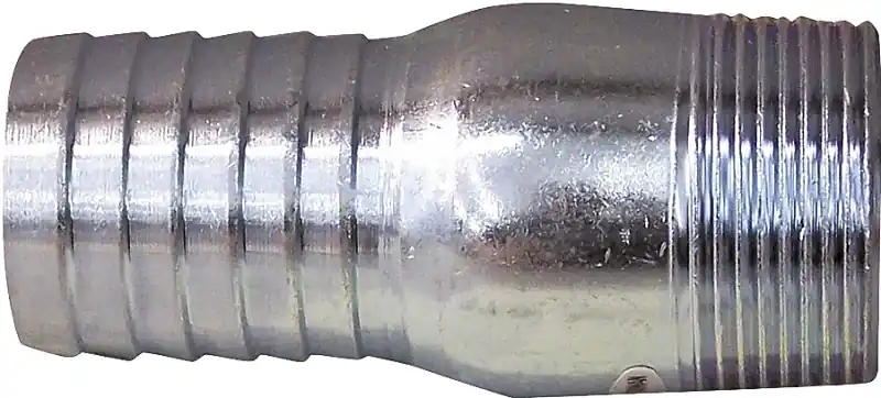 1-1/4 Inch Mpt X Insert Galvanized Zinc Pipe Adapter