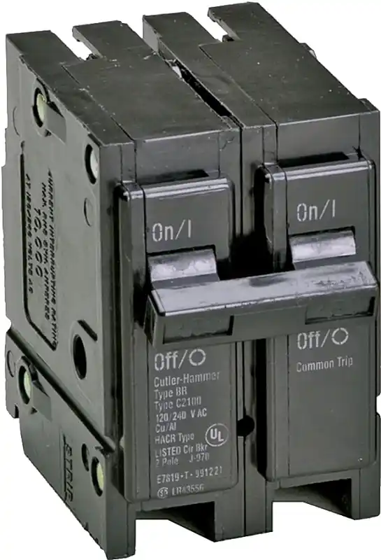 Br 25 Amp Double-pole Standard Trip Circuit Breaker For 120/240 Volt Systems