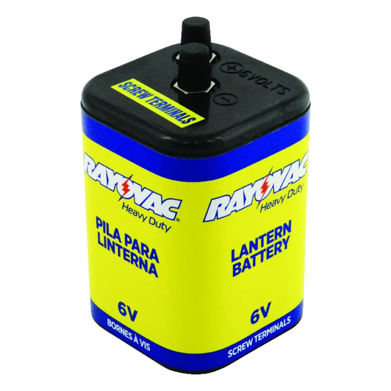 Rayovac 6-Volt Zinc Carbon Lantern Battery 1 Pk Bulk