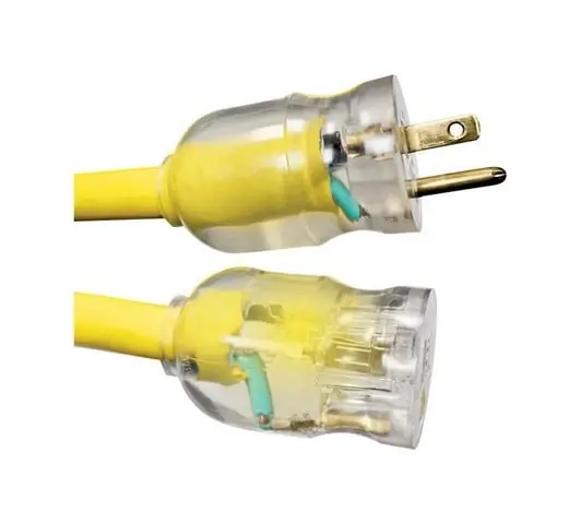 632-38037b 50 Ft. Yellow 10-3sjtw Extension Cord