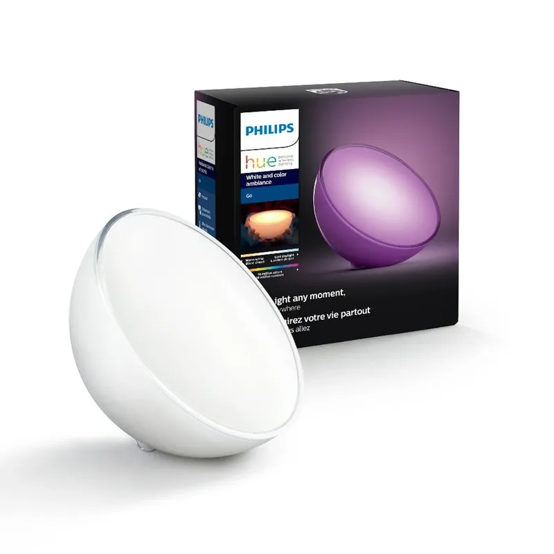 Philips Hue 8.27 In. White Portable Table Lamp