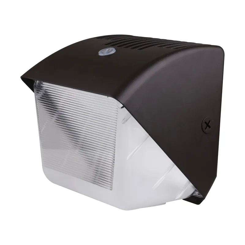 Nuvo 8.44 In. H X 8.5 In. W X 7.45 In. L Bronze Wall Pack Light Fixture