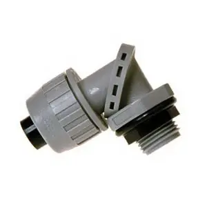 4732-8 Connector Liquidtight Swivel 90 Deg Type B 0.5 In. Trade Size Nonmetallic